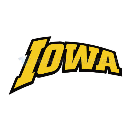 Iowa Hawkeyes Logo T-shirts Iron On Transfers N4648